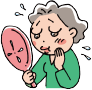 眼や唇のむくみ