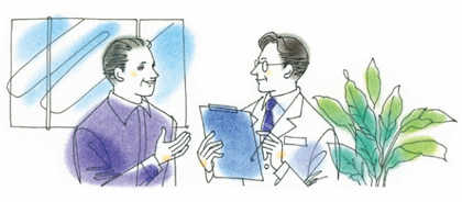 患者と医師のイメージ