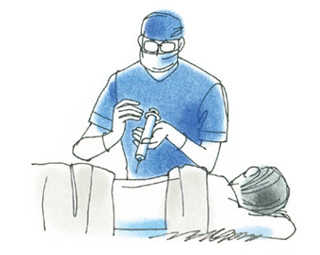 骨髄液の吸引方法