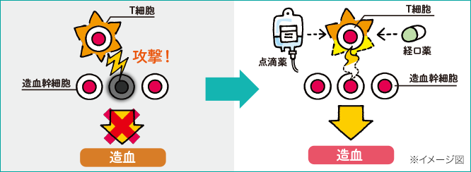 ②経口薬+点滴薬の併用