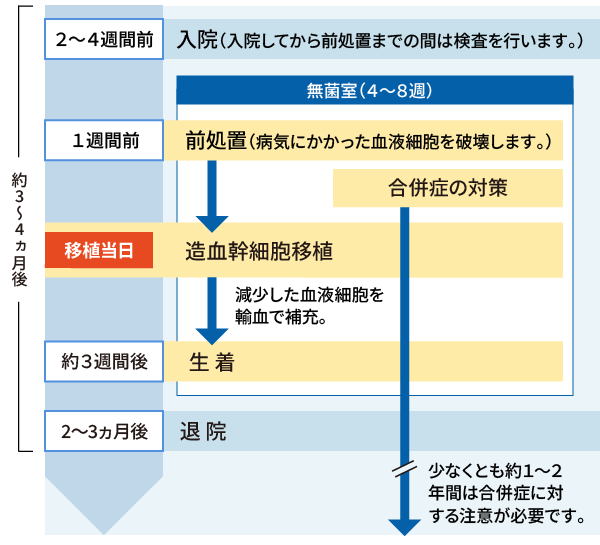 スケジュールのイメージ