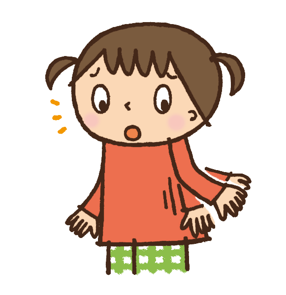 ジャクソン発作の子供のイラスト