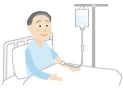 化学療法・点滴のイメージ