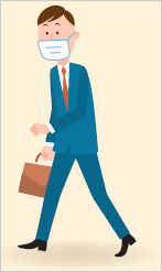 マスク着用のイメージ