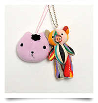 「La vie」を教えてくれた友人がくれたマスコット