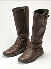 一時退院のときに姉が買ってくれたロングブーツ