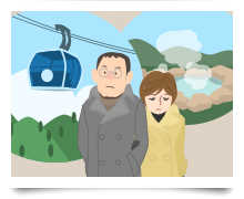 彼女と箱根旅行のイメージ
