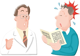 医師と患者のイメージ