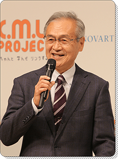 インタビューを受ける田村さんの画像